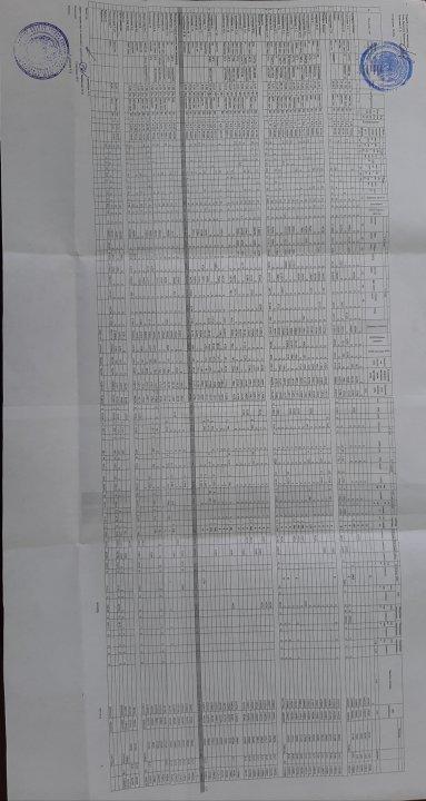 №6 негізгі мектебінің 2019-2020 оқу жылындағы сағаттарды тарифтеу кестесі