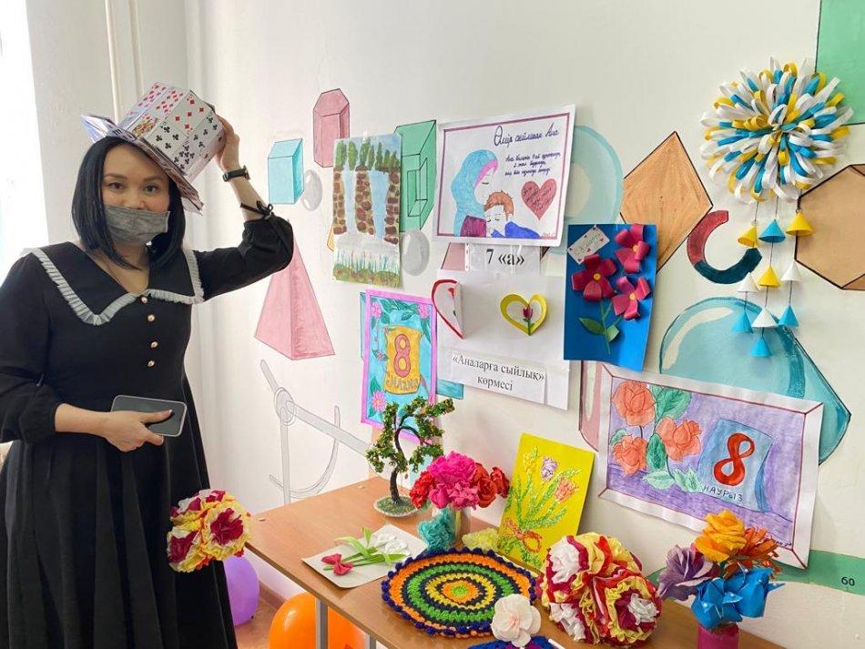 8-Наурызға ұймдастырылған көрме