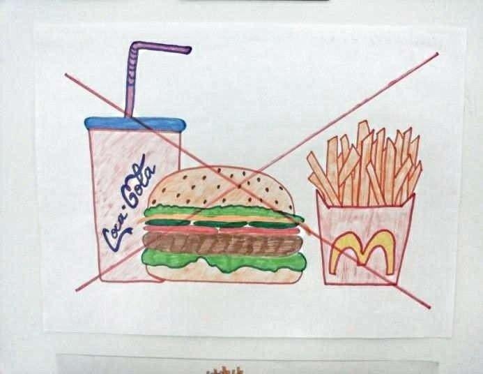 Аталған өнімдер мектеп қабырғасында сатылса ше?